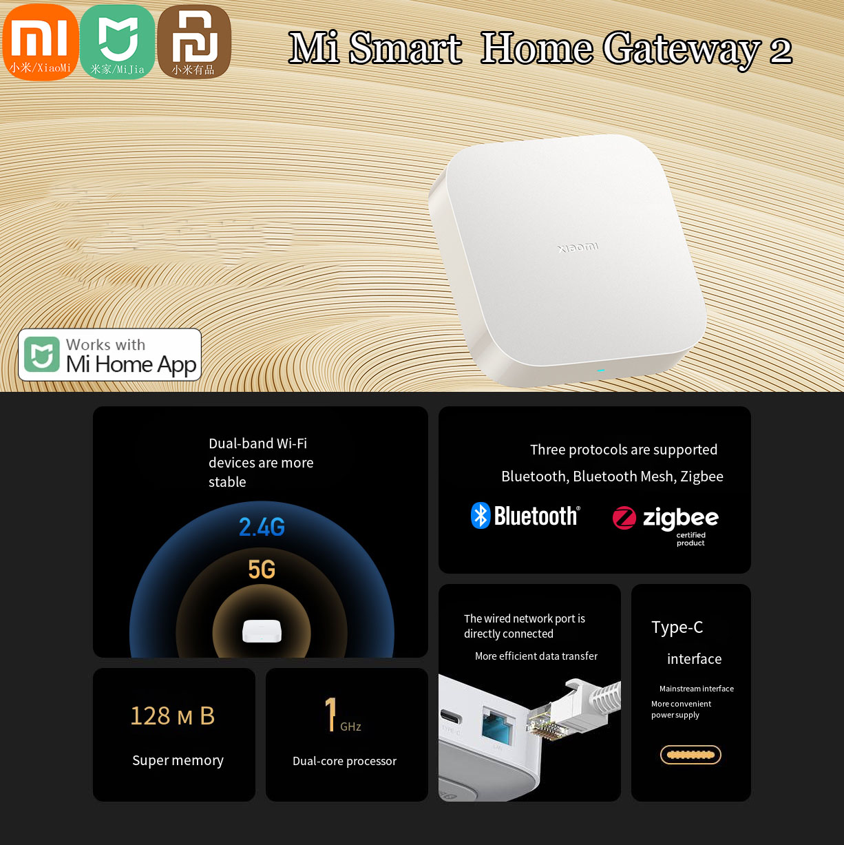 Originele Xiaomi Mijia Smart H - Xiaomi Hub Mijia Hub recensie en prijs