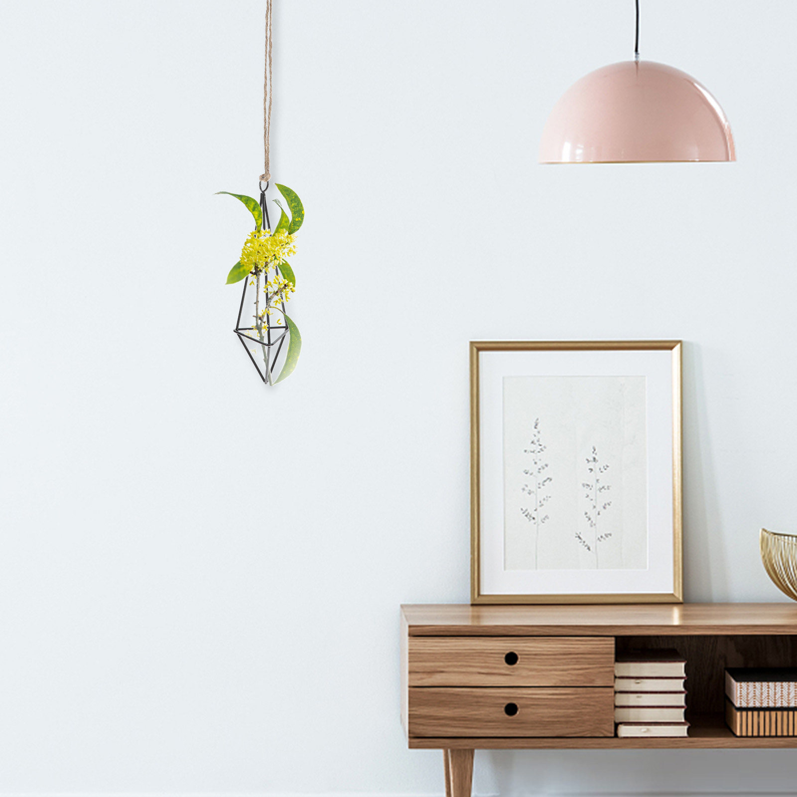 Metalen luchtplantenhouder, ha - Spider Plant Hanging recensie en prijs
