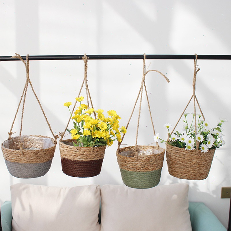 Hangmand van stro Bloempot Hen - Spider Plant Hanging recensie en prijs
