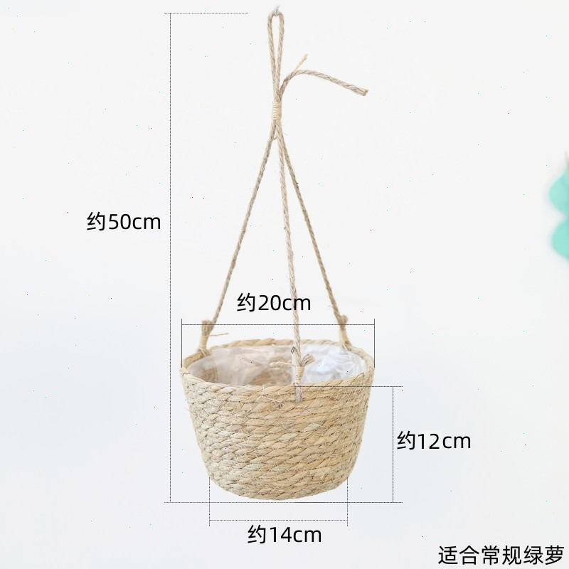 Hangmand van stro Bloempot Hen - Spider Plant Hanging recensie en prijs